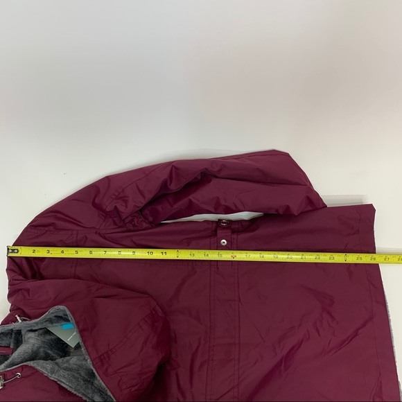 Free Country Reversible Gray Fax Fur Garnet Radiance Jacket New Nwt Size Small - Picture 16 of 16